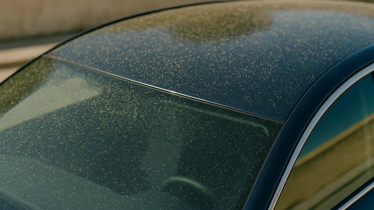 Pollen de pin d’Alep, cyprès et pariétaire : pourquoi les voitures à Toulon jaunissent au printemps