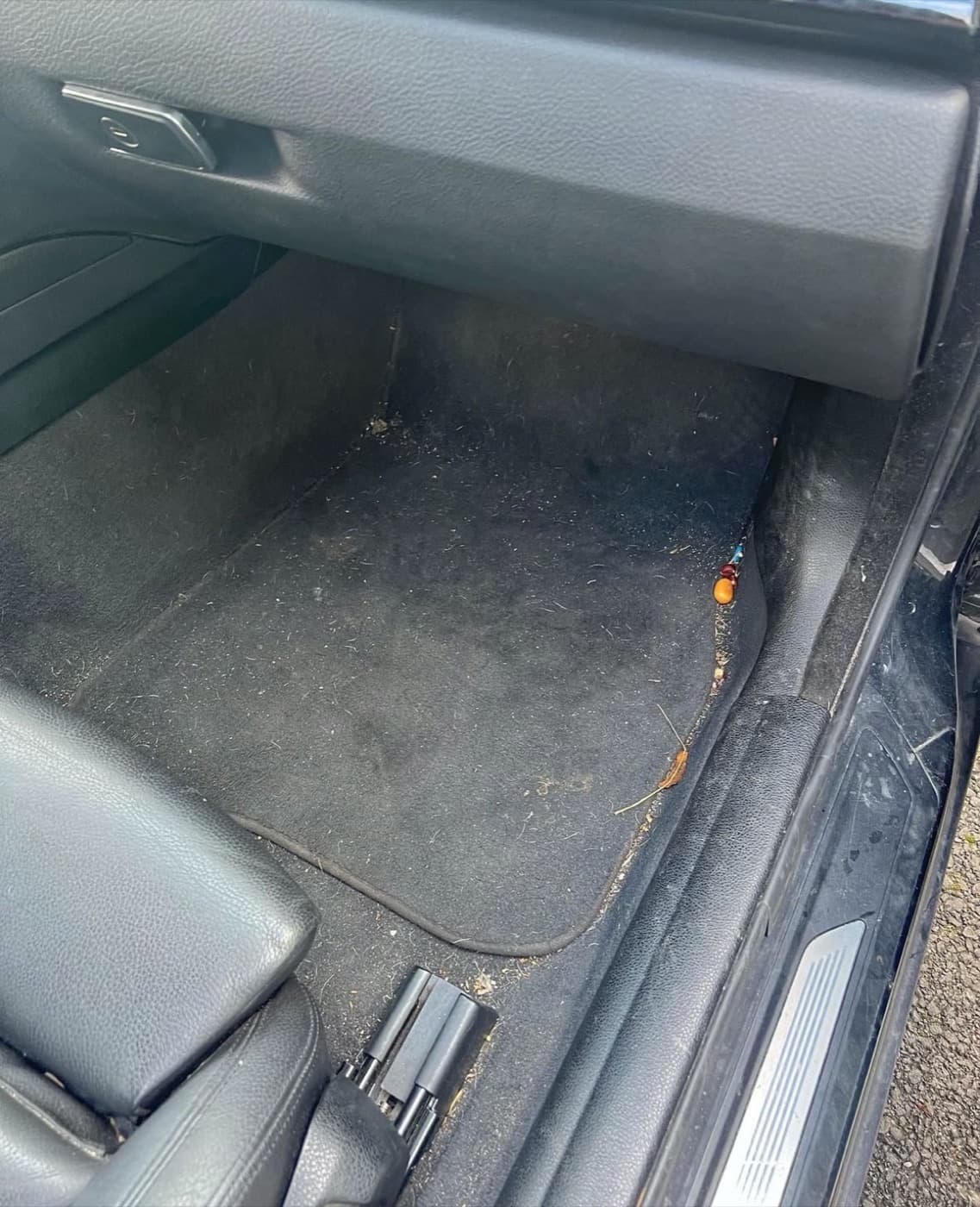 Tapis passager nettoyé en France — Avant
