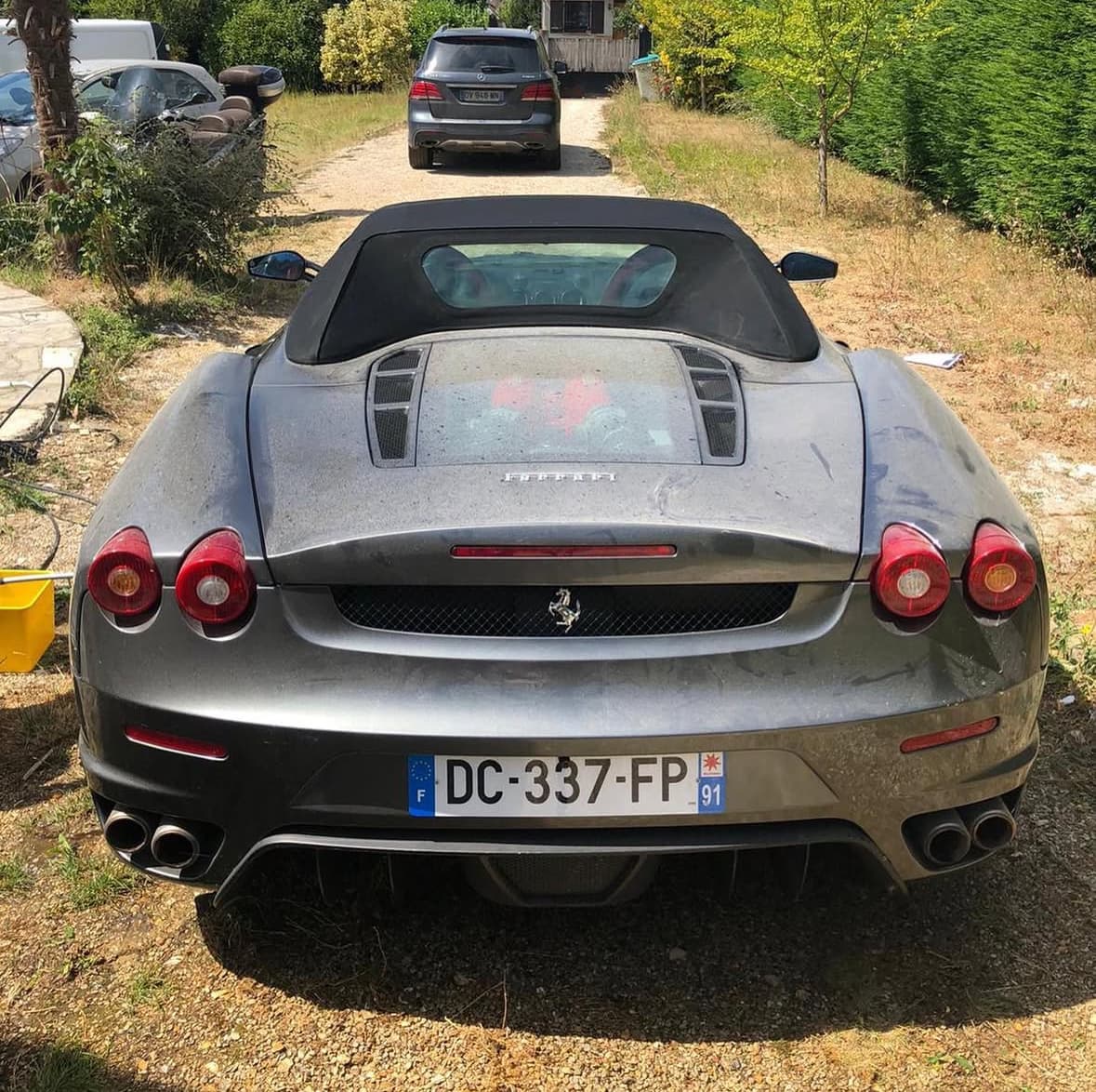 Lavage extérieur Ferrari F430 Spider à Blanquefort à Bordeaux — Avant