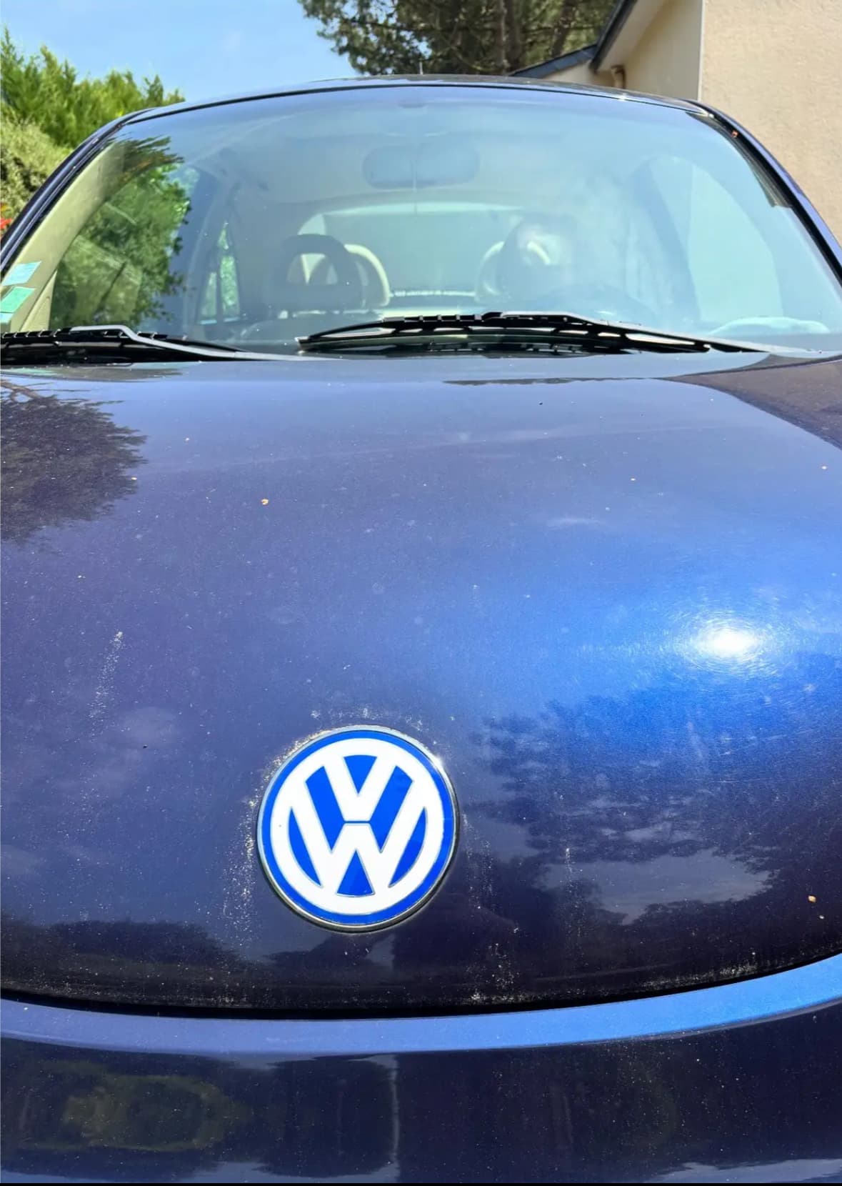 Lavage extérieur VW Up! à Ouistreham à Caen — Avant