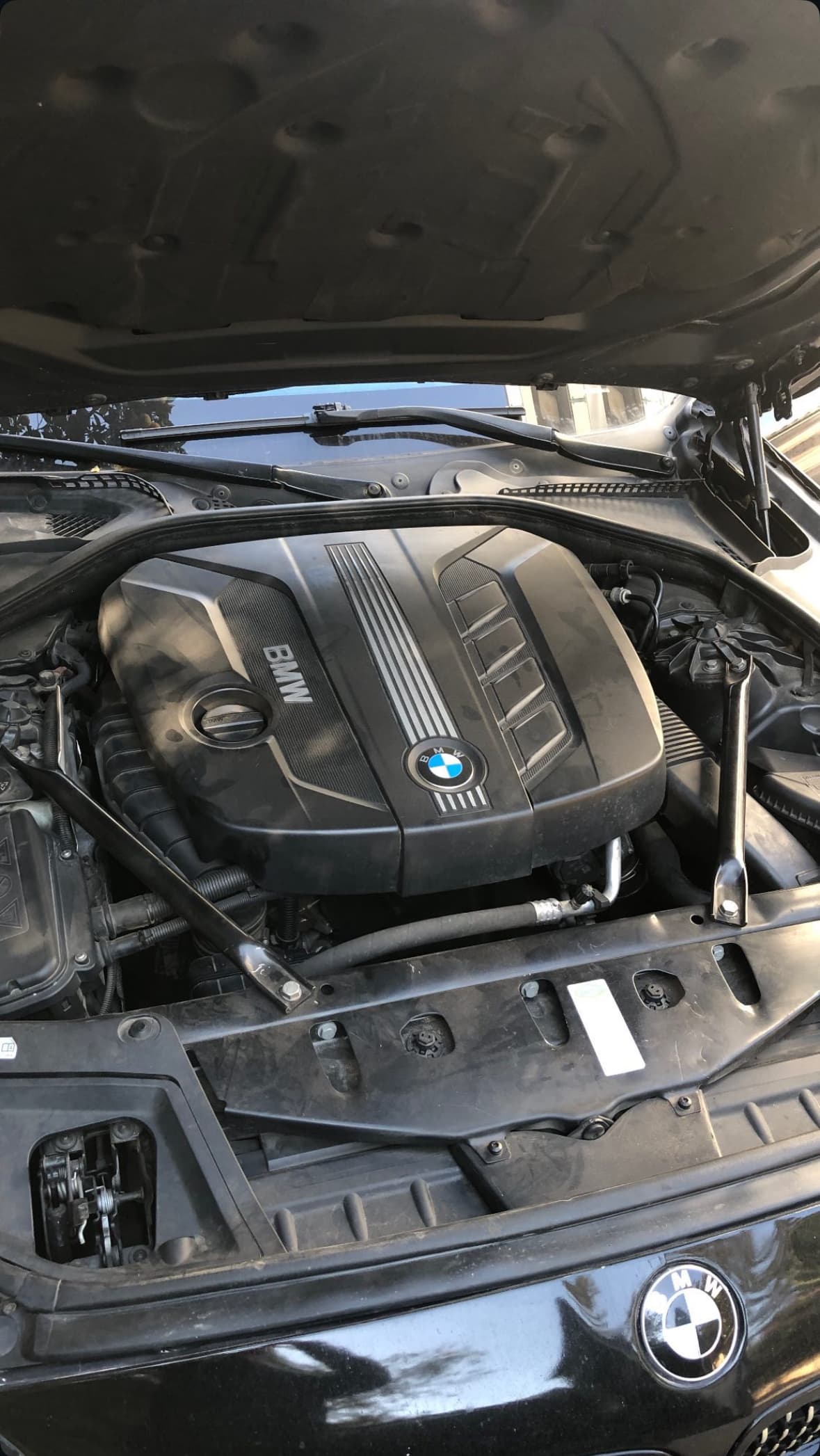 Dégraissage moteur BMW à Vénissieux à Lyon — Avant